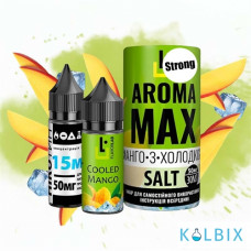 Набір для самозамісу Aroma MAX Salt Strong 30мл 50мг зі смаком манго з холодком