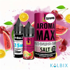 Набор для самозамеса Aroma MAX Salt Strong 30 мл 50 мг со вкусом арбуза, вишни и лимона