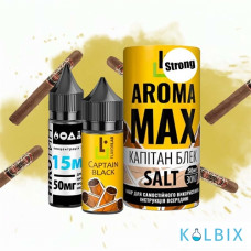 Набор для самозамеса Aroma MAX Salt Strong 30 мл 50 мг со вкусом сигары