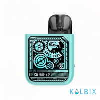 Оригинальная Pod-система Lost Vape Ursa Baby 2 Pod Kit в синем цвете с черным узором