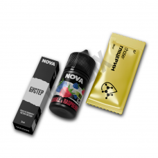 Набор для самозамеса Nova 30 мл — Двойная малина (Double Raspberry)