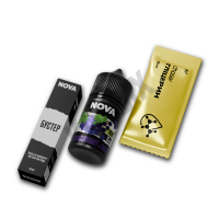 Набор для самозамеса Nova 30 мл — Чёрная смородина и виноград (Blackcurrant Grape)