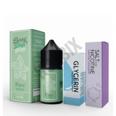 Набор для самозамеса Berry Drip Drop 30 мл — со вкусом мяты (Pure)
