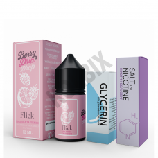 Набор для самозамеса Berry Drip Drop 30 мл — со вкусом малины с лимоном (Flick)
