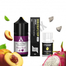 Набір для самозамісу Alchemist 30 мл — зі смаком персика та пітаї (Pitaya Peach)