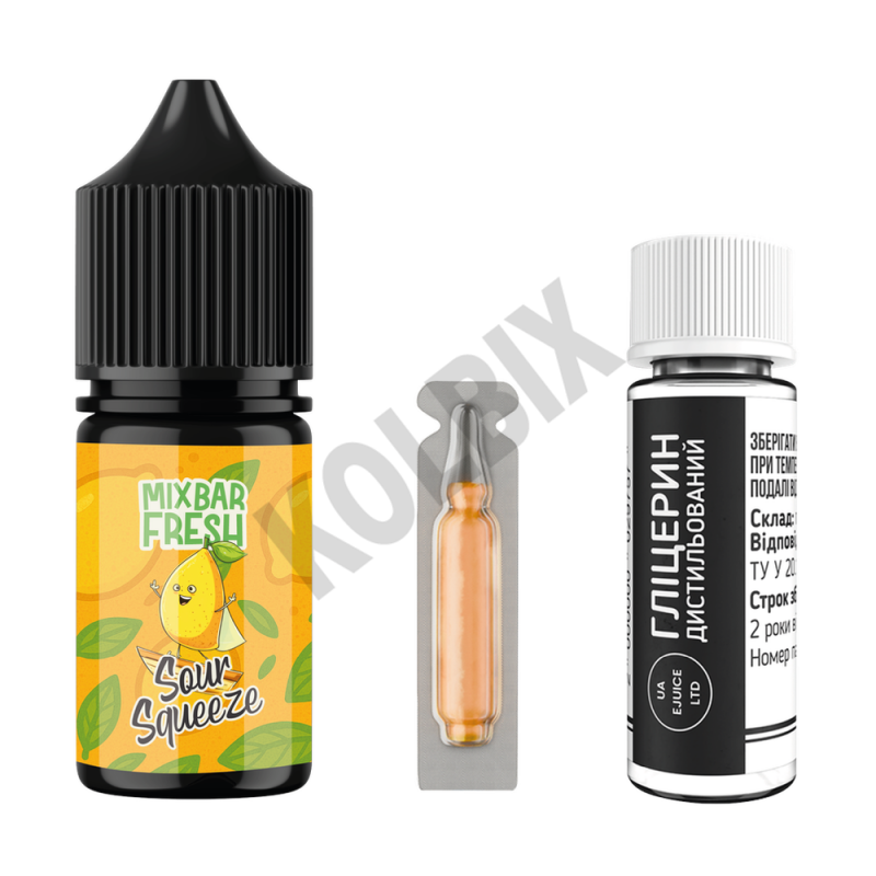 Набір для самозамісу Mix Bar Fresh 30 мл Sour Squeeze — Лимон, Лайм