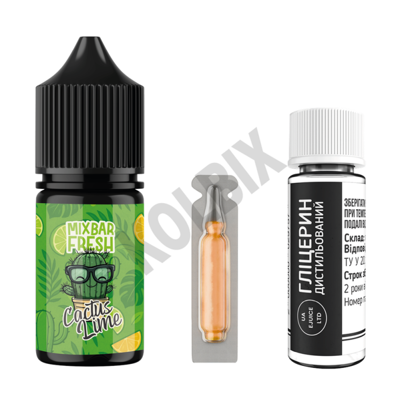 Набір для самозамісу Mix Bar Fresh 30 мл Cactus Lime — Кактус, Лайм