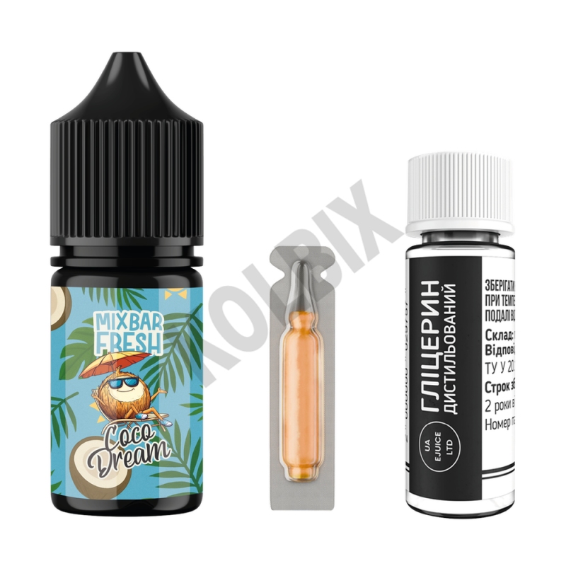 Набір для самозамісу Mix Bar Fresh 30 мл Coco Dream — Кокос, Лічі, прохолода