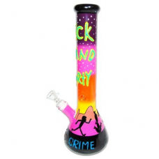 Скляний бонг 35 см “Rick and Morty” GT-1205 з товстим склом