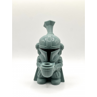 Силіконовий бонг 12 см Mandalorian — компактний фігурний аксесуар