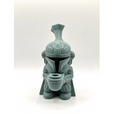 Силіконовий бонг 12 см Mandalorian — компактний фігурний аксесуар