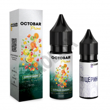 Набір для самозамісу Octobar Prime 15 мл — зі смаком цитрусових льодяників (Citrus Candy)