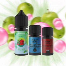 Набор для самозамеса PUFS 30 мл 50 мг — со вкусом яблочной жевательной резинки (Apple Orbit)