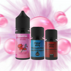 Набор для самозамеса PUFS 30 мл 50 мг — со вкусом классической жевательной резинки (Bubble Gum)