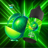 Набір для самозамісу WES AI Neon 30 мл — зі смаком зеленого манго (Green Mango)