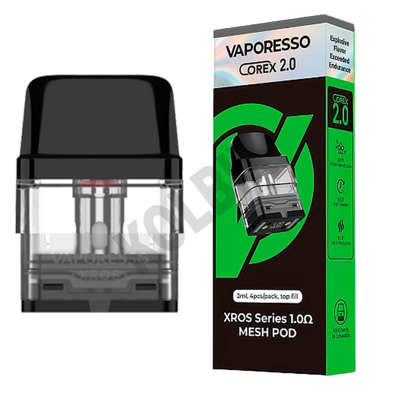 Картридж VAPORESSO XROS Corex 2.0 1.0 Ом ( 2 мл ) 