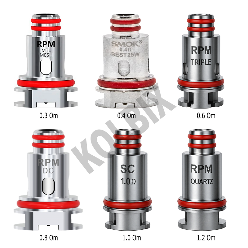 СМЕННЫЙ ИСПАРИТЕЛЬ SMOK RPM COIL 0.8/1.0/1.2 Оm
