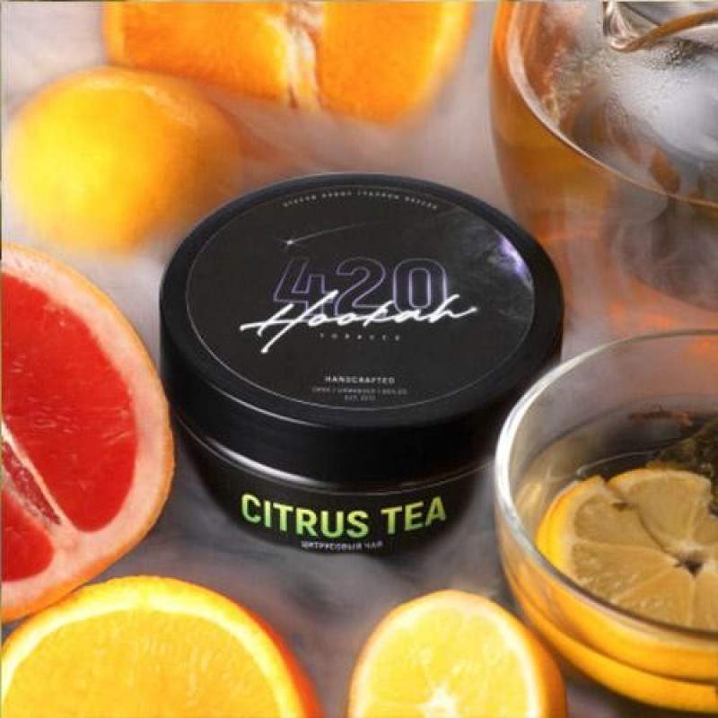 ТАБАК 420 CITRUS TEA (ЦИТРУСОВЫЙ ЧАЙ) 100 ГР
