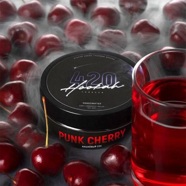 ТЮТЮН 420 PUNK CHERRY (ВИШНЕВИЙ СІК) 100 ГР