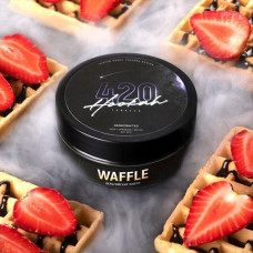 ТЮТЮН 420 WAFFLE (БЕЛЬГІЙСЬКІ ВАФЛІ) 100 ГР