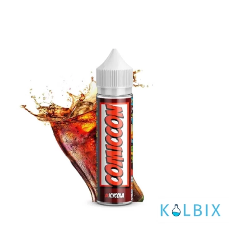 Рідина Comiccon - Icy Cola 60 мл 0 мг НА ОРГАНІЧНОМУ НІКОТИНІ З СМАКОМ холодної коли