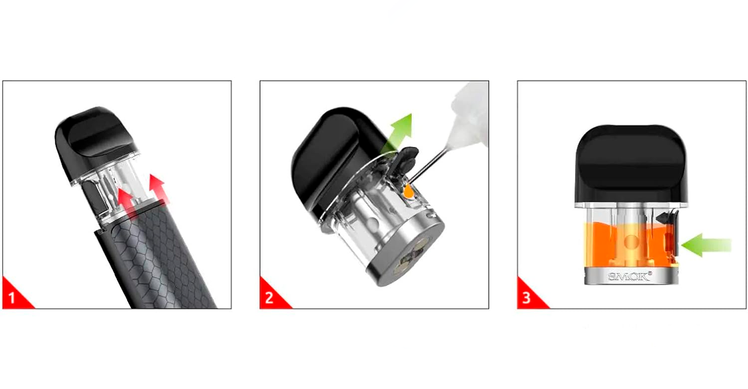 Как достать картридж SMOK Novo X Pod Kit