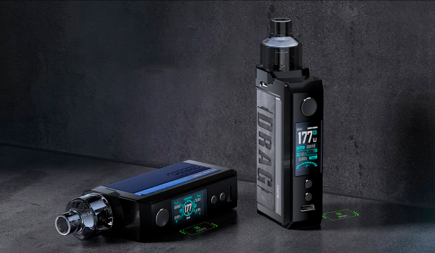 Як дістати картридж електронної сигарети VooPoo NAVI Mod Pod Kit