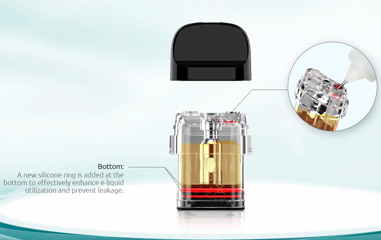 Як витягти картридж з електронної сигарети Smok ProPod Kit