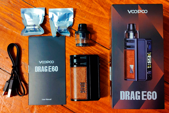 Как пользоваться Voopoo Drag E60 — гид от KOLBIX