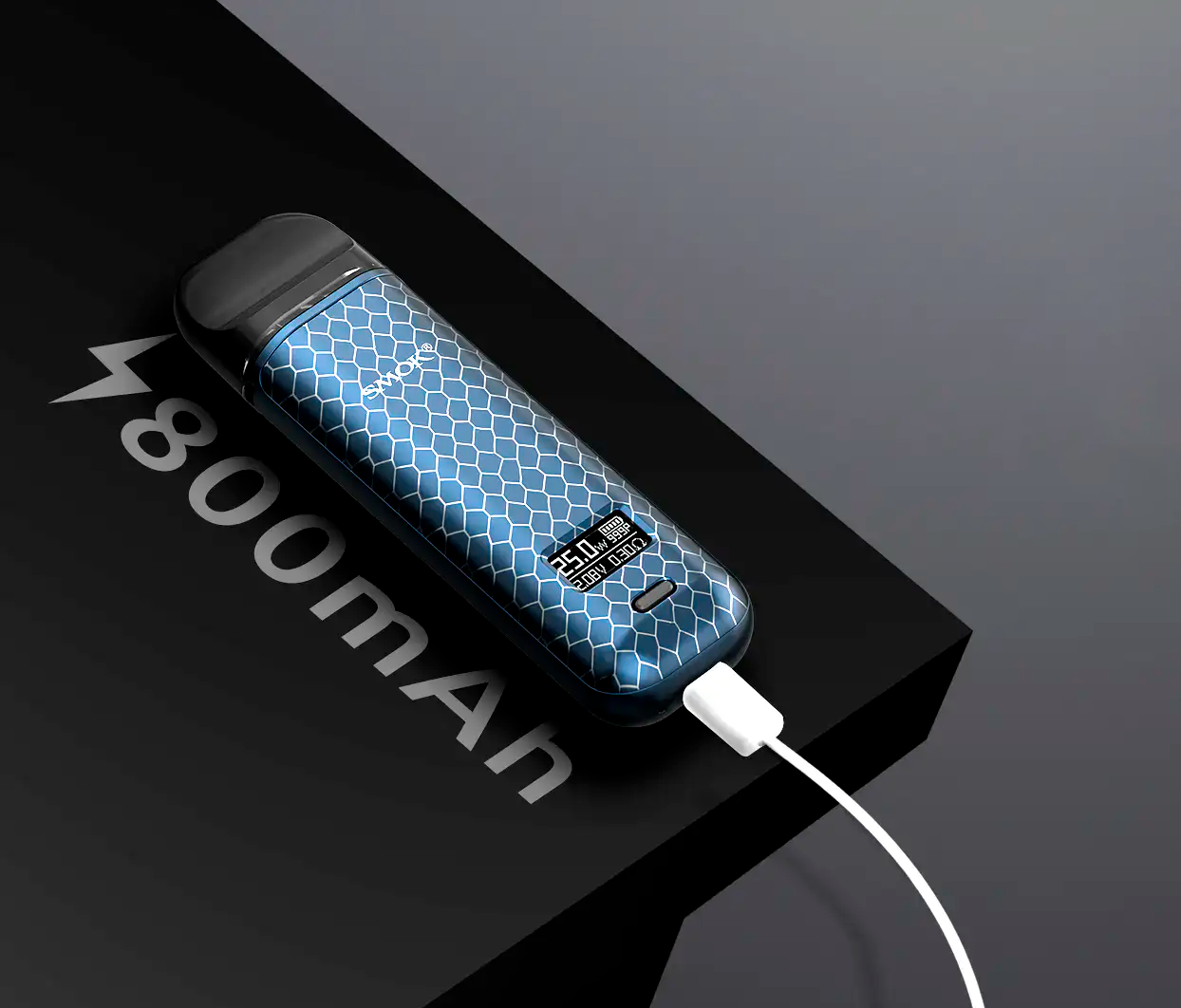 Як зрозуміти, що зарядився SMOK Novo X Pod Kit