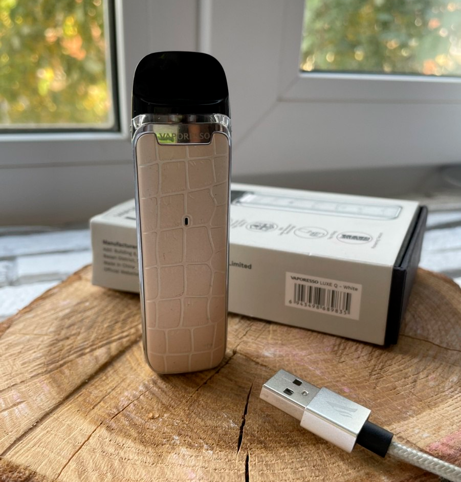 Як зрозуміти, що зарядився Vaporesso Luxe QS Pod Kit
