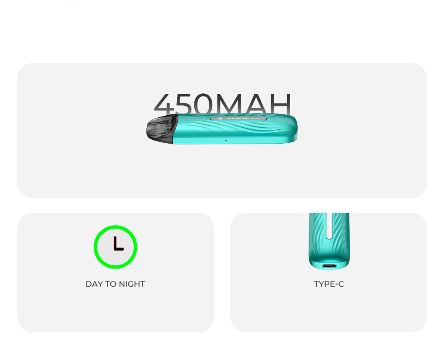 Как зарядить Vaporesso Osmall Pod Kit