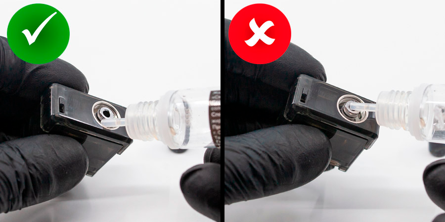 Як заправити Pasito 1 у 2025: покроково, без переливу, підтікань та “плювків”