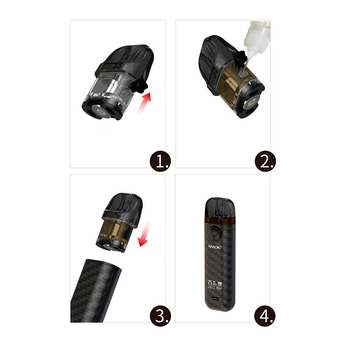 Як заправити картридж SMOK Novo 4 Pod Kit