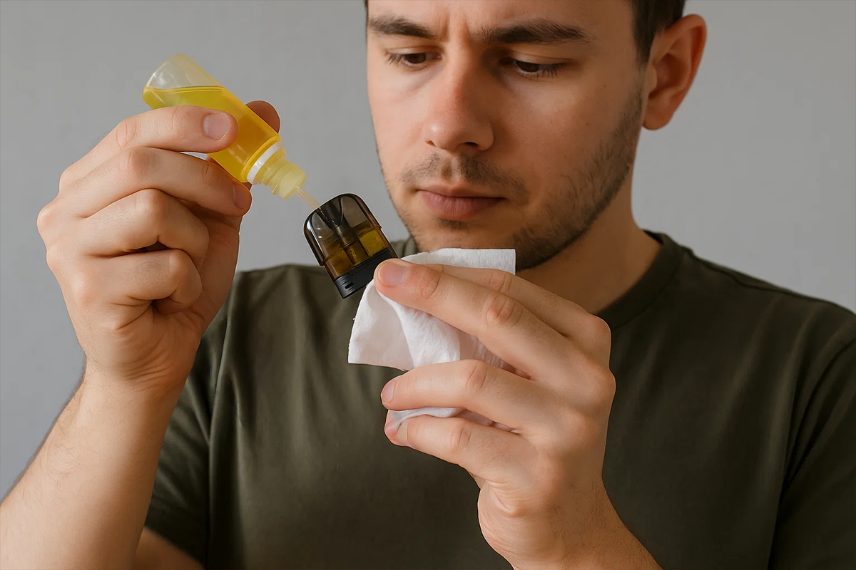 як правильно заправляти pod-систему