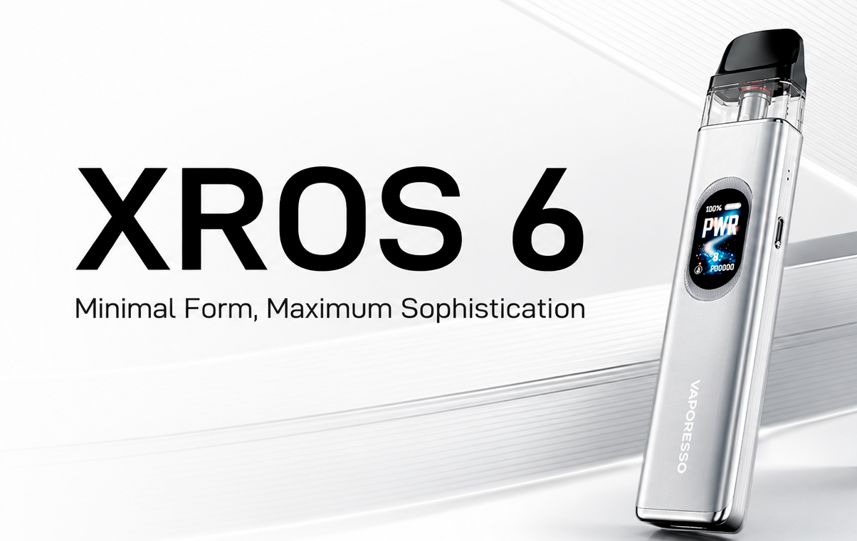 Как пользоваться Vaporesso XROS 6: инструкция для начинающих