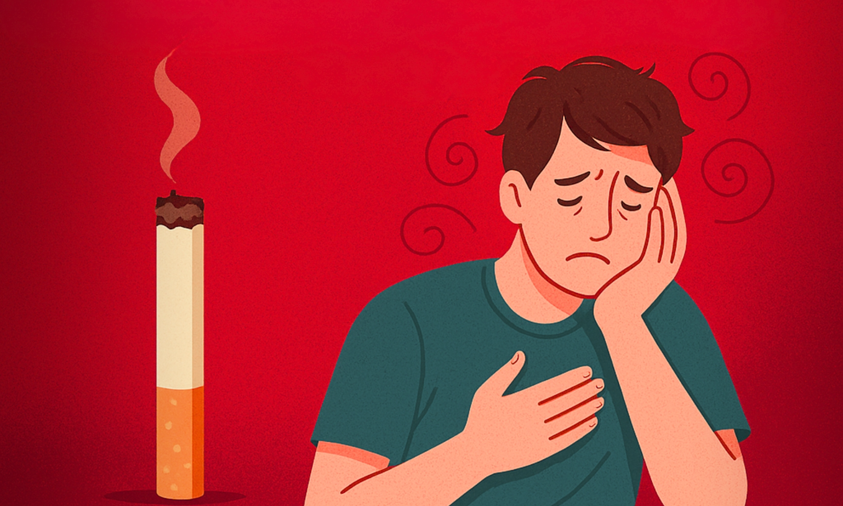 Що робити, якщо нудить від цигарок/вейпу