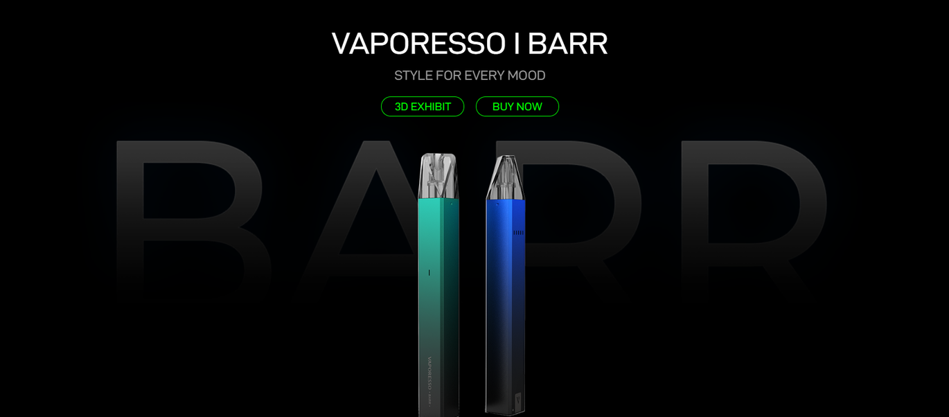 Vaporesso BARR 2025 оновлений дизайн