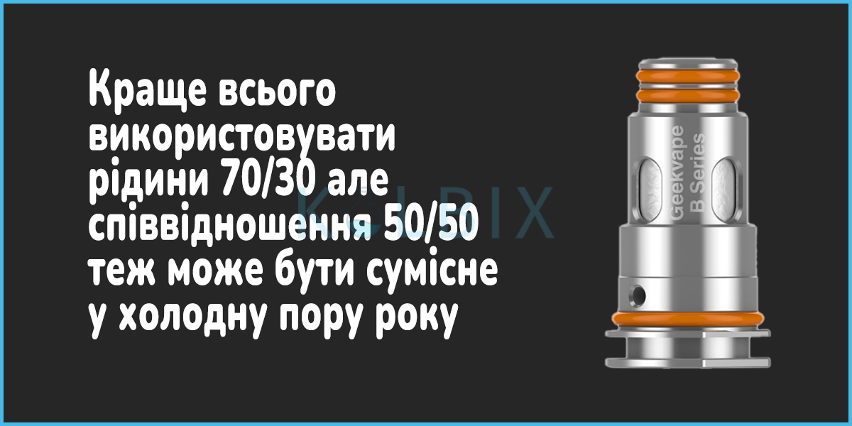 Змінний випарник на 0.4 Ом для підсистеми Geekvape Aegis Boost Характеристики