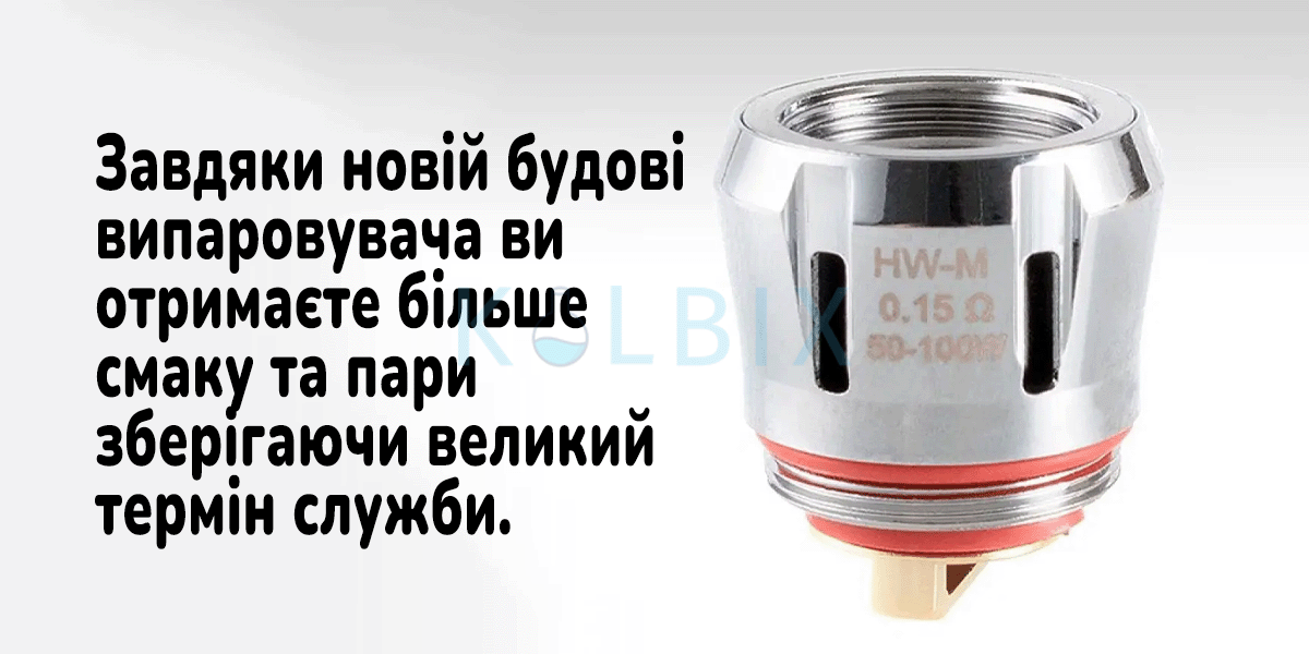 Сменный испаритель для ijust 3 / ijust 3 pro HW-M Net Coil Характеристики