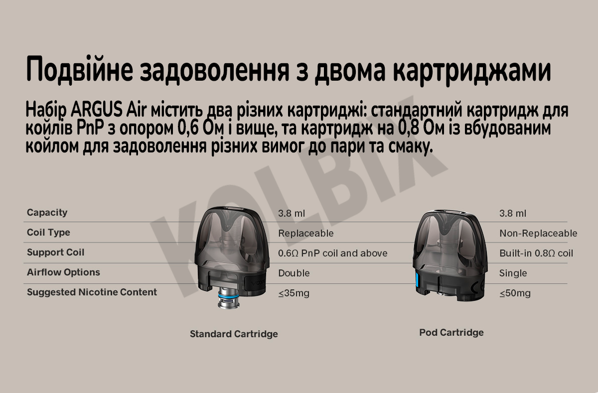 КАРТРИДЖ VAPORESSO XTRA POD 2 МЛ