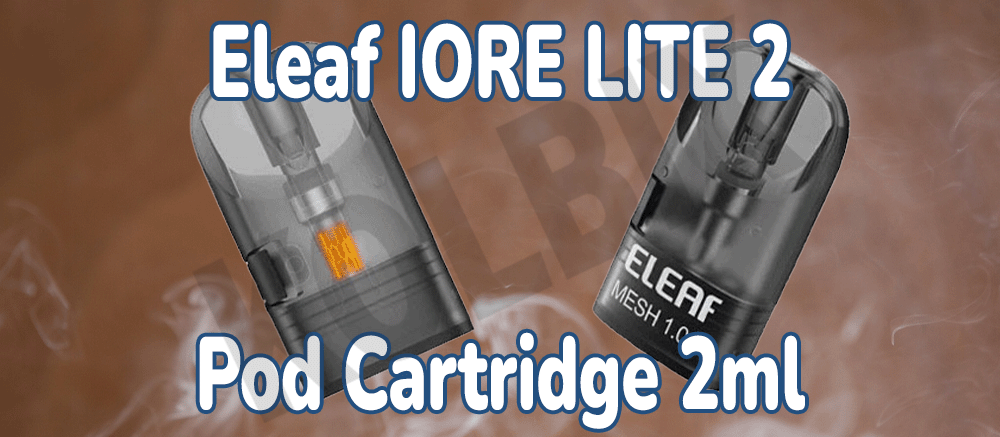 СМЕННЫЙ КАРТРИДЖ ELEAF IORE LITE STANDART / 2 POD CARTRIDGE 1.6 / 2 МЛ